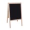 Crestline Products Marquee Easel (Natural Hardwood) Black Dry-Erase Board 31300 - alternate 2